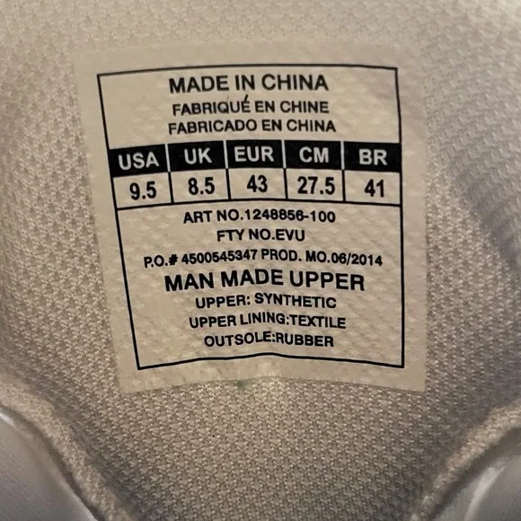 NEW Under Armour Micro G ANATOMIX Men's White Sz 9.5 - Picture 9 of 9